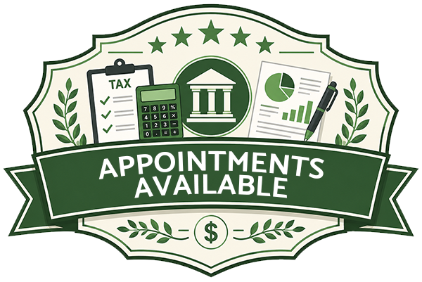 available by appointment